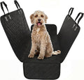 Black XL Dog Car Hammock Back Seat Cover, Waterproof Backseat Cover Protector for Truck Bench Rear of Sedans or SUVs, Essential Pet Supplies Vacuum or Wipe Clean, Machine Washable